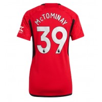 Manchester United Scott McTominay #39 Kotipaita Naiset 2023-24 Lyhythihainen